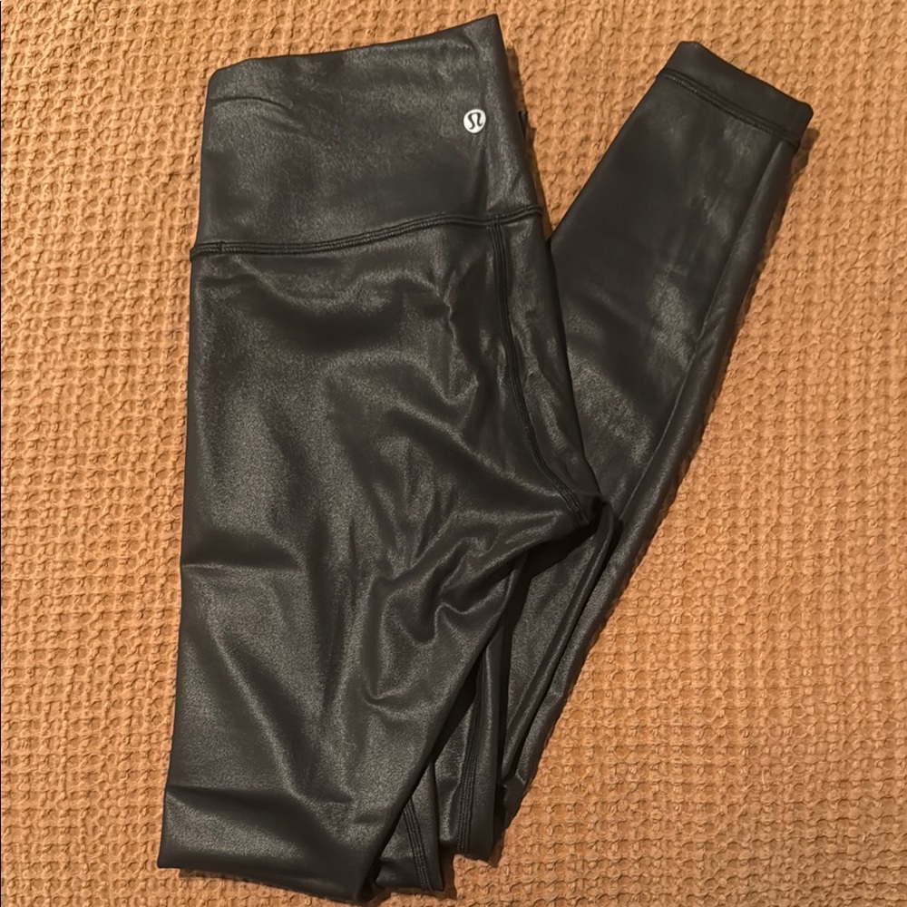 NWOT Lululemon Black High-Waisted Leggings